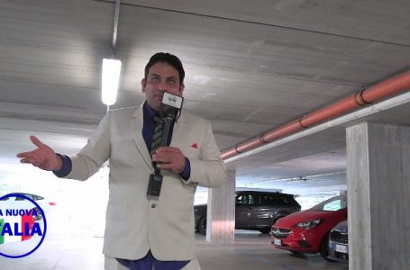 La Nuova Italia al parcheggio multipiano, tra telecamere distrutte e assenza completa di estintori